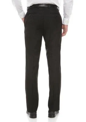 Lauren Ralph Lauren Men's Microtwill UltraFlex Dress Pants - Black