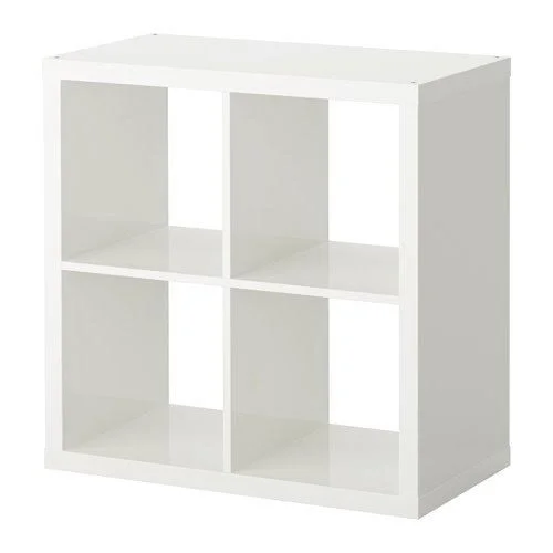 IKEA KALLAX Shelving Unit - Bookcase, Perfect for Baskets or Boxes-77x77 cm (High-Gloss White) by KALLAX, 31.8 x 16.0 x 7.4 inches