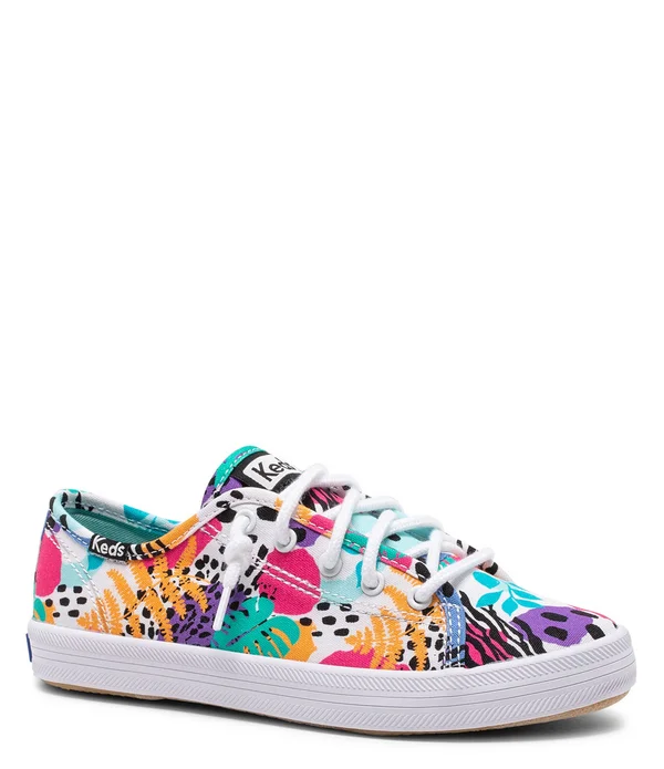 Keds Kickstart Seasonal Sneaker Floral, Size 5.5 M Girls Shoes