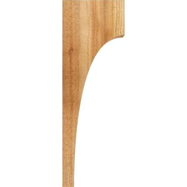 Ekena Millwork COR06X08X12HUN00RWR 6x22W x 8x22D x 12x22H Huntington Rough Sawn Corbel, Western Red Cedar