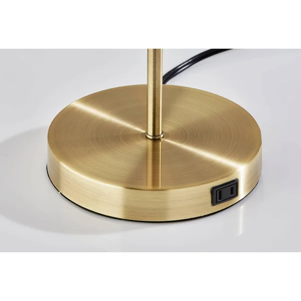 Adesso Bowie Table Lamp - Black
