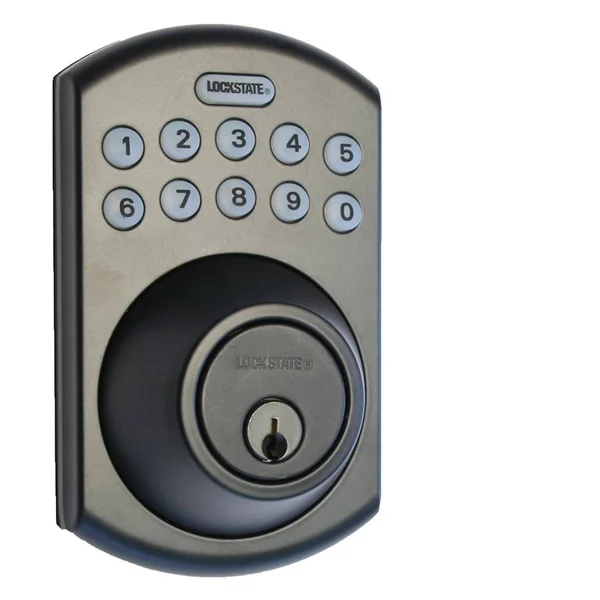 Lockstate Keyless Entry Electronic Deadbolt with Remote