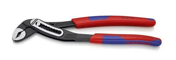 10x22 Knipex Alligator Water Pump Pliers, Ergonomic Grip