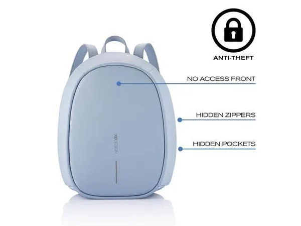 XD Design Bobby Elle Anti-Theft Backpack Light Blue (Women’s Bag)