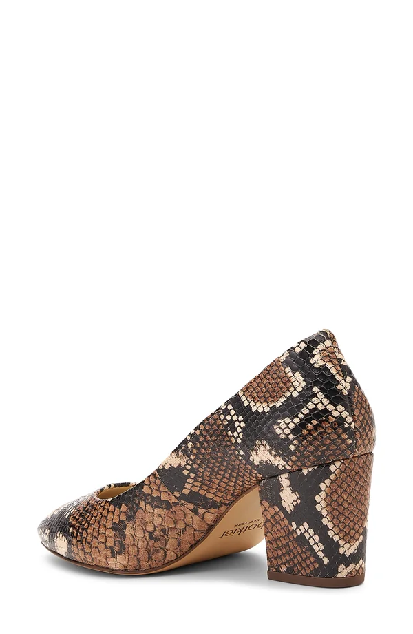 Botkier Stella Pump, Size 6 - Natural Embossed Snake at Nordstrom Rack