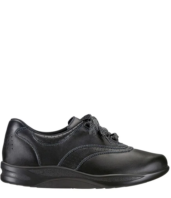 SAS Women's Walk Easy Black 10.5 Wide