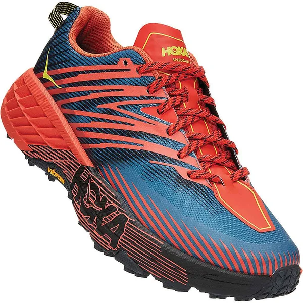 Hoka One One Men's Speedgoat (Wide) 4 Fiesta-Provincial Blue - 9.5