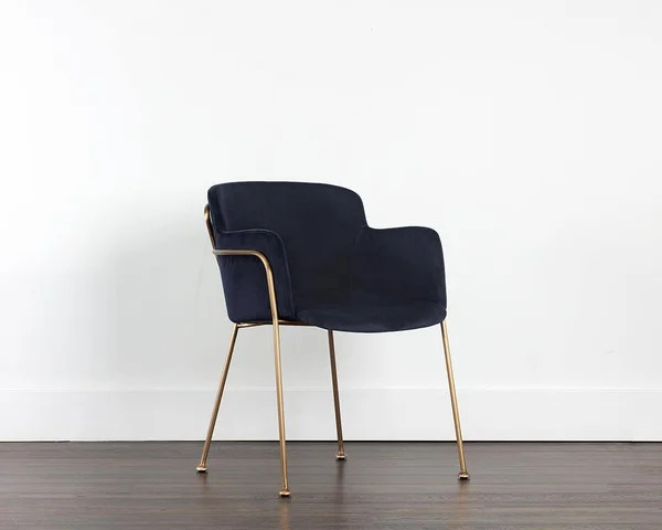 Odesa Dining Armchair Abbington Navy Sunpan