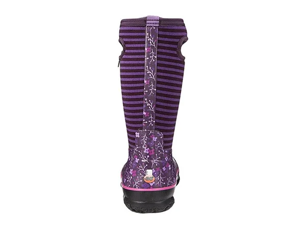 Bogs - Classic Flower Stripe - 12 - Purple Multi