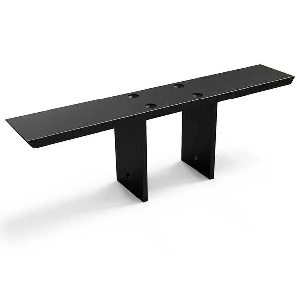 Hidden Center Mount Countertop Bracket - Knee Wall Support - Size: 30