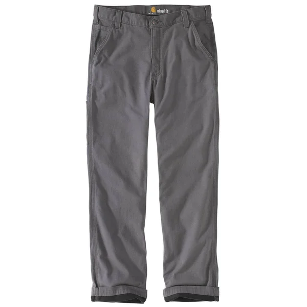 Carhartt Men's Rugged Flex Rigby Knit Lined Dungaree - 40x36 - Gravel