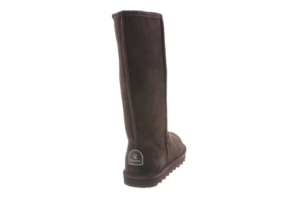 Bearpaw Women's Chocolate Elle Tall Wide Boots, Size 8, Brown
