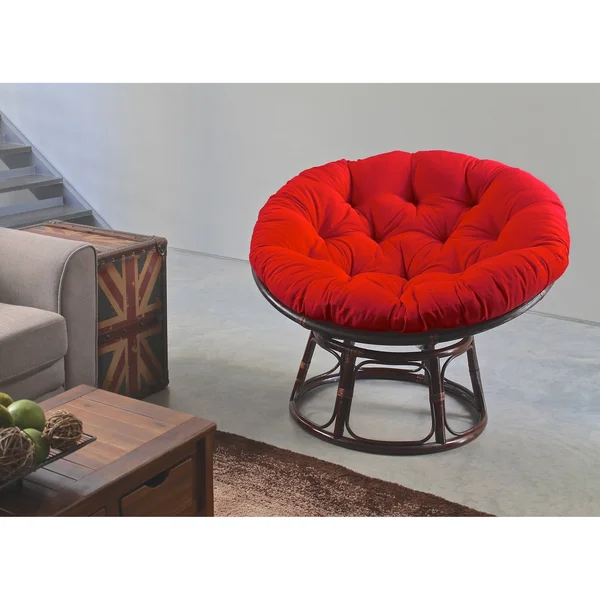 Blazing Needles 48-inch Solid Twill Papasan Cushion