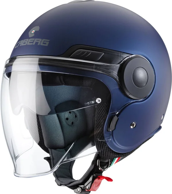 Caberg Uptown Matt Blue Yama Jet Helmet, Size M