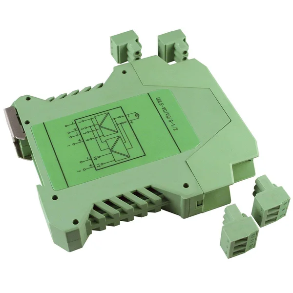 ASI ASI451124 Single Channel Dual Output Analog Signal Isolator Transmitter Splitter - 3-Way Isolation, DIN Rail Mount, Single 4