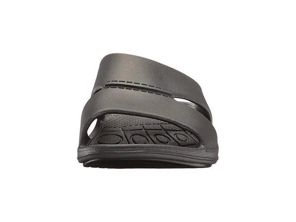 Aetrex Men's Lynco Slide Sandals - Charcoal