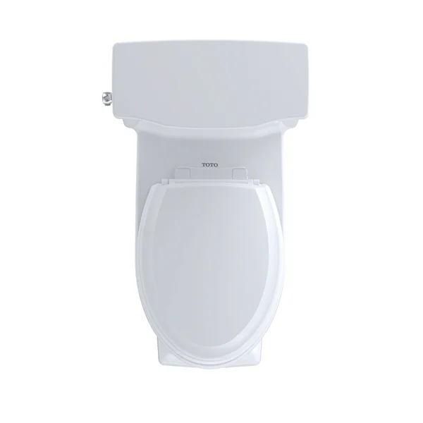 Toto Promenade II One-Piece Elongated 1.28 GPF Toilet with CeFiONtect and Right-Hand Trip Lever - Cotton White (MS814224CEFRG#01)