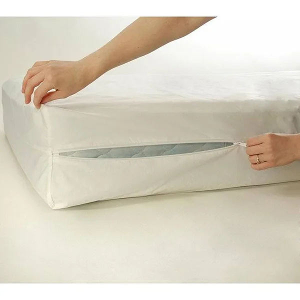 Royal Heritage Bed Bug and Dust Mite Proof King/ Cal King-Size Mattress Protector - 12x22 White