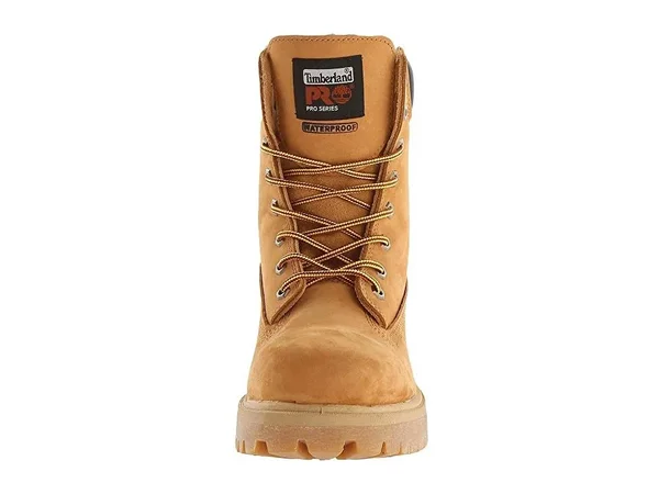 Men's Timberland Pro Direct Attach 8x22 Waterproof Soft-Toe Boot : Wheat