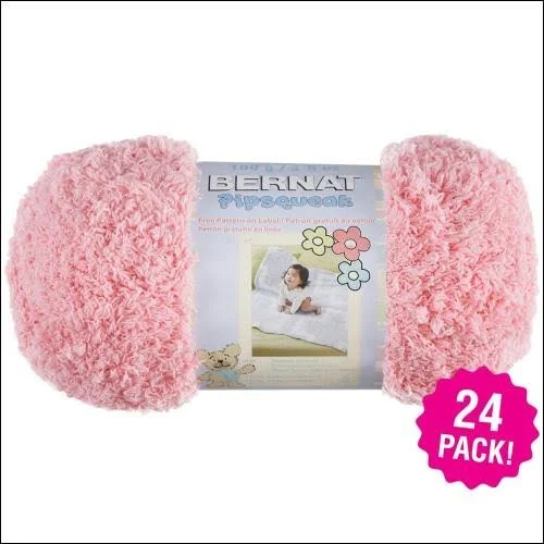 Bernat Pipsqueak Yarn - Tickle Me Pink, Multipack of 24