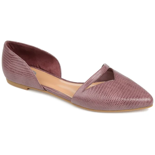 Journee Collection Women's Braely Flat - Purple