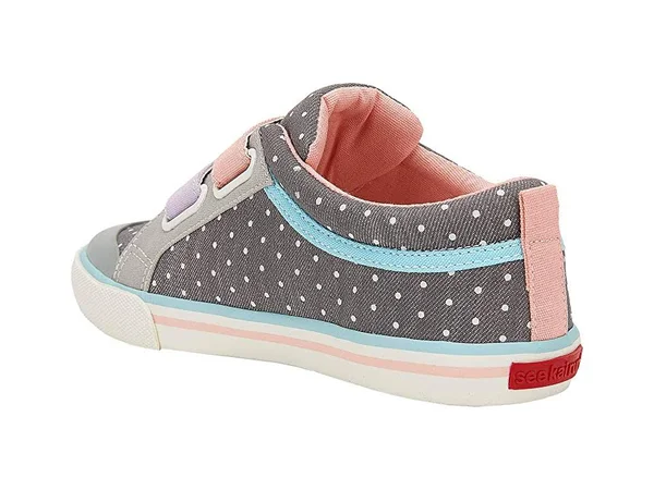 See Kai Run Girls Robyne Shoes 8 Gray Denim