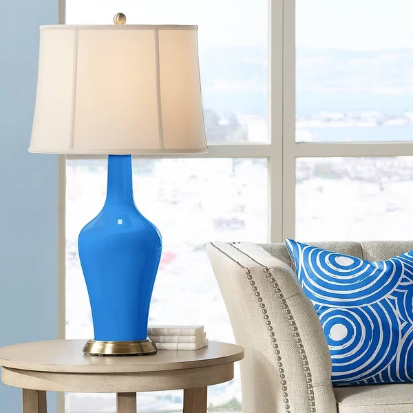Royal Blue Anya Table Lamp - Style #17C97