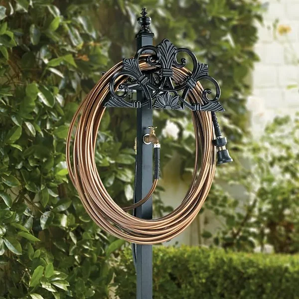 Medallion Hose Station - Black - Frontgate 164740