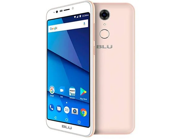 Blu Studio View XL Unlocked Android V 7.0 GSM Dual-SIM 5.7&& Phone Champagne