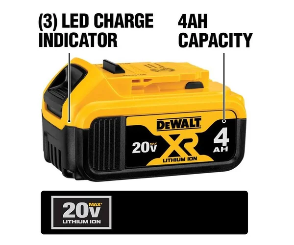 DeWalt 20-Volt Max XR Lithium-Ion Premium Battery Pack (1) 6.0Ah Batt