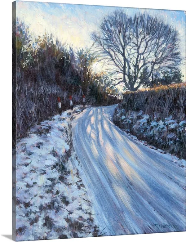 Winter Light - Canvas Wall Art, 24x30, Great Big Canvas