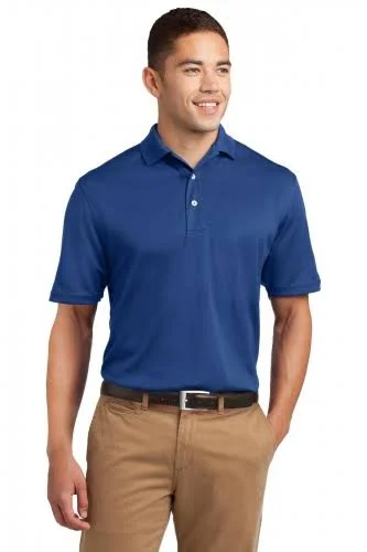 12 Custom Sport Tek K469 Dri-Mesh Polo - Royal - 2XLT