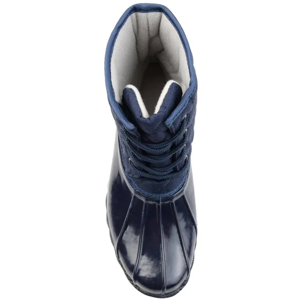 Women's Journee Collection Chill Duck Boot - Navy - Size 9