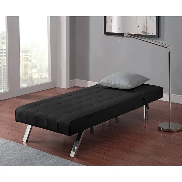 DHP Emily Chaise Lounger - Black