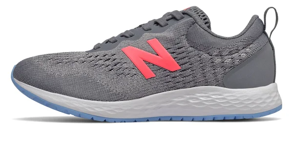 New Balance Kids& Fresh Foam Arishi - Grey/Pink (Size 10.5)