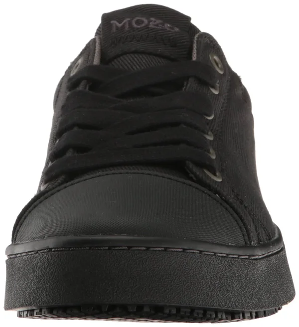 Mozo Men's Grind Slip Resistant Canvas Sneaker 11 Black