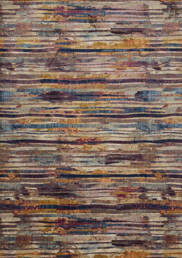 Loloi Dreamscape DM-03 7&10x22 x 11& Raspberry, Multi Rug