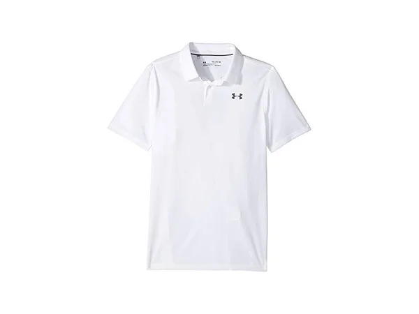 Under Armour Boys' Threadborne Polo, Boy's, Size: Small, White