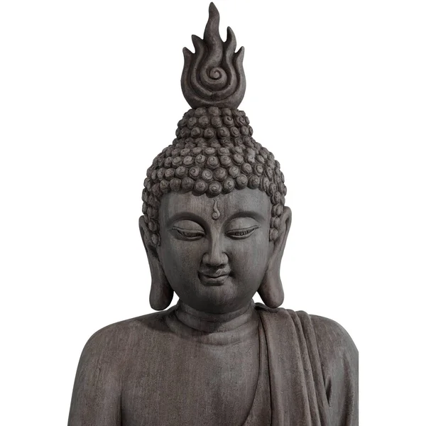John Timberland Asian Zen Buddha Outdoor Statue 42x22 High Sitting for Yard Garden Patio Deck Home Entryway Hallway