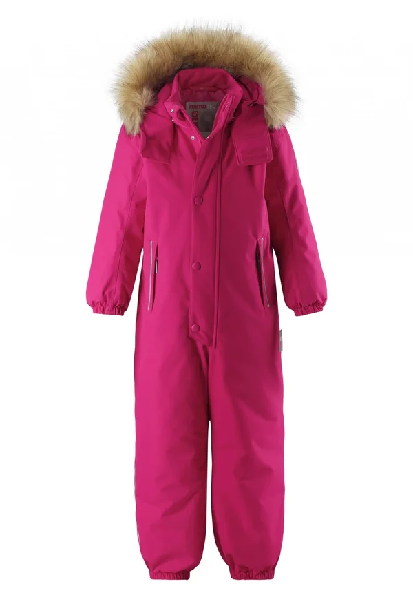 Reima Kids Stavanger Winter Overall pink - Kids Full-length Trousers, Size 140 - Color Raspberry Pink
