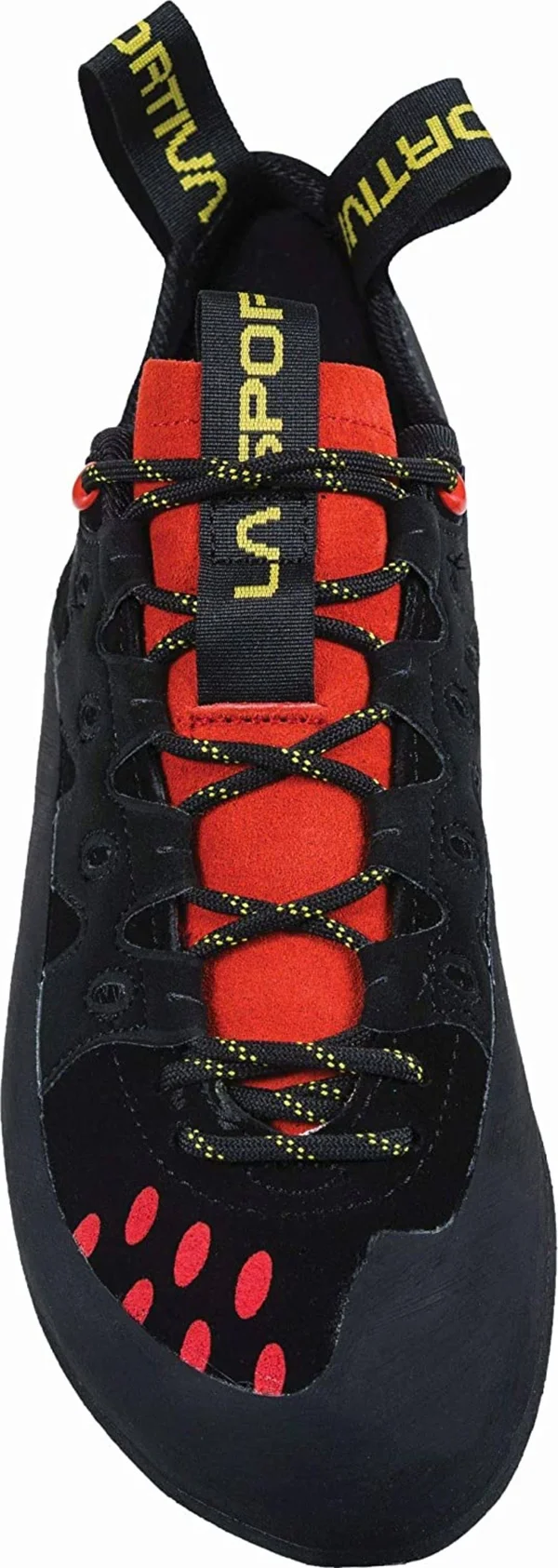 La Sportiva Tarantulace Climbing Shoes - Men's Black/Poppy - 41