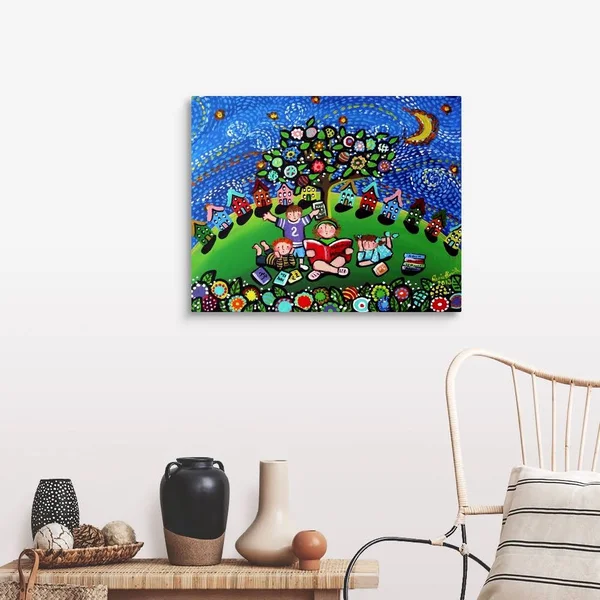 Reading Opens The Doors to The Imagination, Canvas Wall Art, 30x24, Great Big Canvas