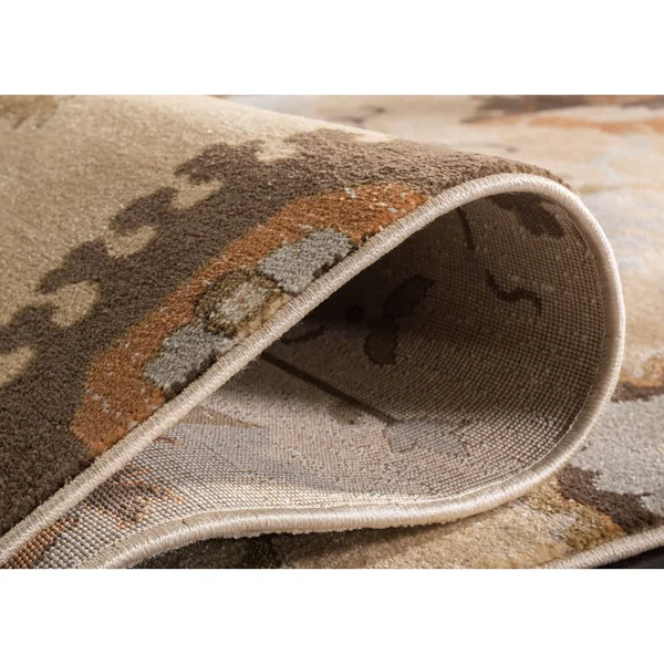 Safavieh Florenteen FLR129-1225 2& x 8& Ivory, Brown Rug