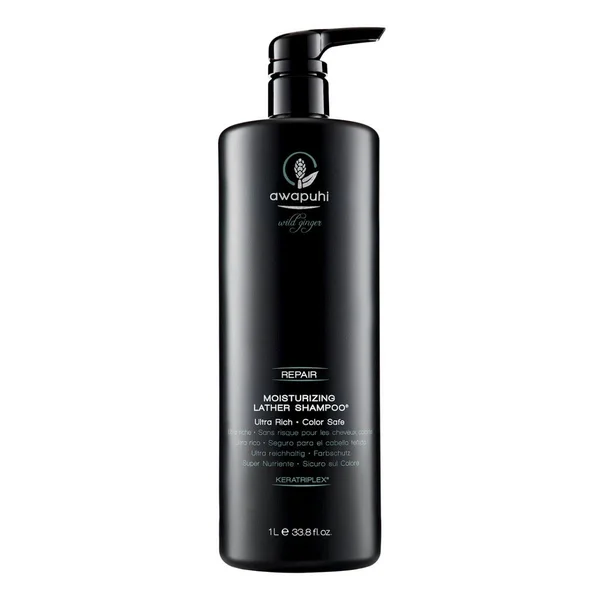 Paul Mitchell Awapuhi Ginger Shampoo and Keratin Cream Rinse 33oz Duo