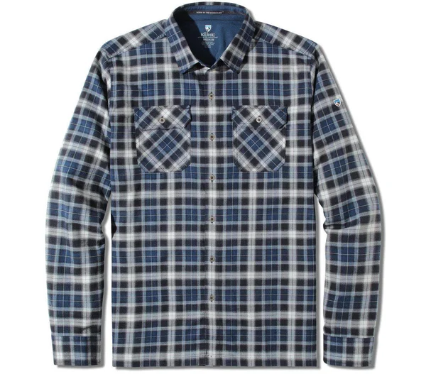Kuhl Men's Dillingr Flannel Shirt - Interstellar, M