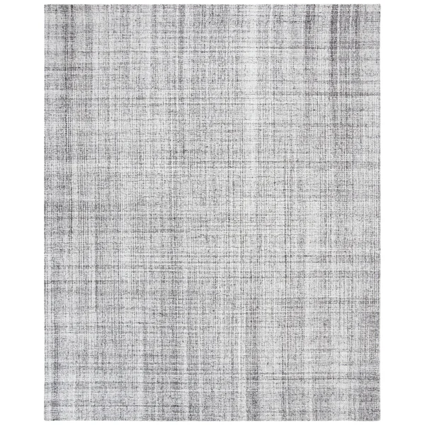 Safavieh 6& x 6& Round Abstract ABT604M Blue - Black Rug