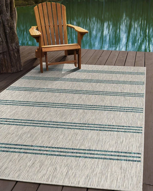 Jill Zarin Anguilla Indoor Outdoor Rug - Red, 6x9 ft