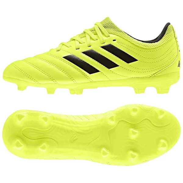 Adidas Performance Copa 19.3 Firm Ground Boots - Solar Yellow - Mens Football Boots