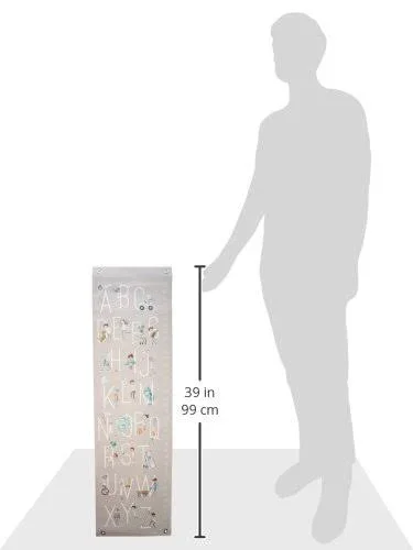 Oopsy Daisy B Is for Boys Growth Chart - 12" x 42"