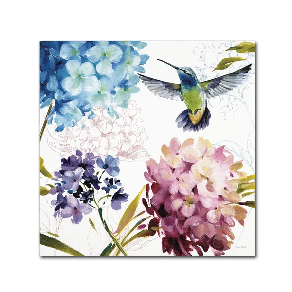 Trademark Global Lisa Audit 'Spring Nectar Square III' Canvas Art